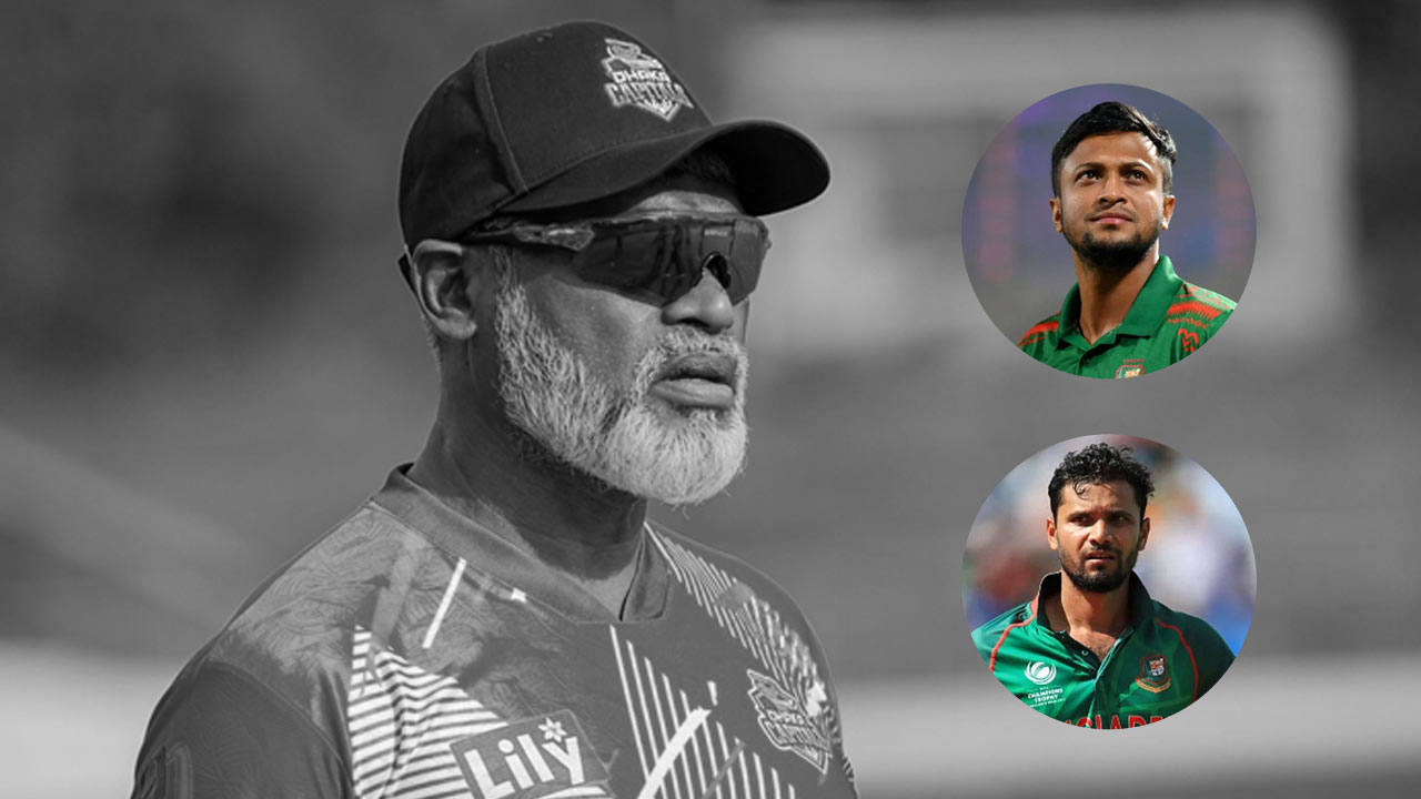 কোচ জাকি’র মৃত্যুতে সাকিব-মাশরাফিদের শোক